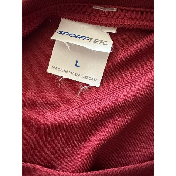 Sport-Tek Confectionately Yours Eats Sweets & Treats Graphic Burgundy T-Shirt L - Picture 6 of 6